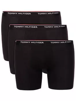Комплект из 3 боксеров Tommy Hilfiger, черный