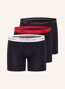 Комплект из 3 боксеров TOMMY HILFIGER, цвет ROT/SCHWARZ/WEISS