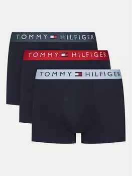 Комплект из 3 боксеров Tommy Hilfiger, синий