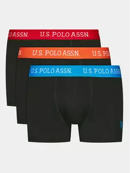 Комплект из 3 боксеров U.S. Polo Assn., черный