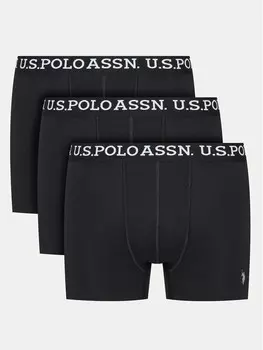 Комплект из 3 боксеров U.S. Polo Assn., черный
