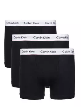 Комплект из 3 боксеров узкого кроя Calvin Klein, черный