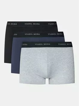 Комплект из 3 боксеров Ysabel Mora, мультиколор