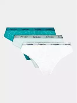 Комплект из 3 бразильских женских трусов Calvin Klein, мультиколор