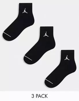 Комплект из 3 черных носков Jordan