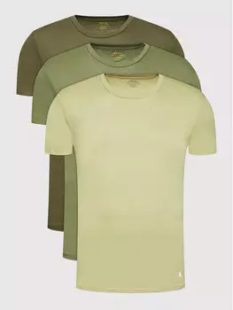 Комплект из 3 футболок стандартного кроя Polo Ralph Lauren, зеленый
