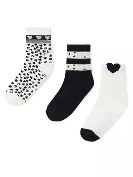 Комплект из 3-х высоких детских носков Mayoral, черный