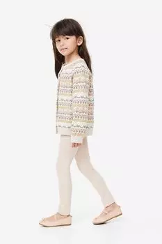 Комплект из 3 хлопковых леггинсов H&M