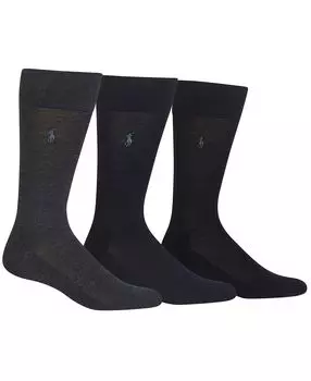 Комплект из 3 классических мужских носков Polo Ralph Lauren