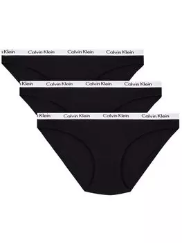 Комплект из 3 классических женских трусов Calvin Klein, черный