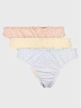 Комплект из 3 классических женских трусов Etam, мультиколор