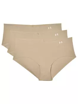 Комплект из 3 классических женских трусов Under Armour, бежевый