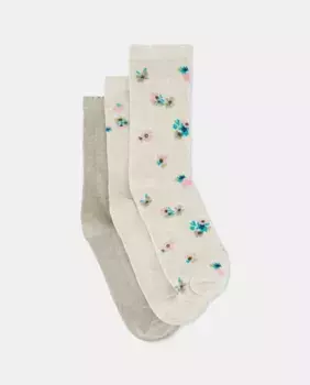 Комплект из 3 носков для девочек в стиле фэнтези Cotton Juice, мультиколор