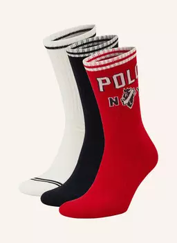 Комплект из 3 носков в подарочной упаковке. Polo Ralph Lauren, синий