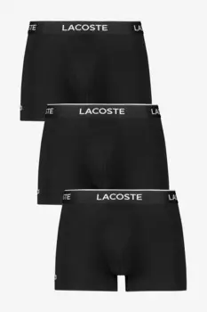 Комплект из 3 пар боксеров Lacoste, черный