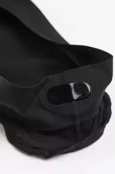 Комплект из 3 пар носков типа тапочек H&M, черный