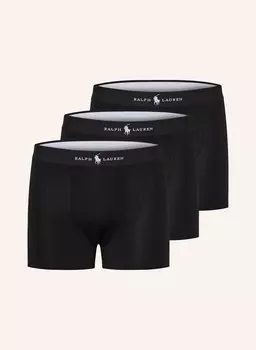 Комплект из 3 пар трусов-боксеров Polo Ralph Lauren, черный