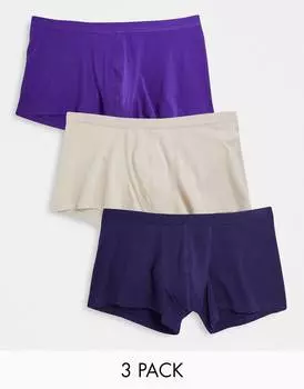 Комплект из 3 плавок ASOS DESIGN