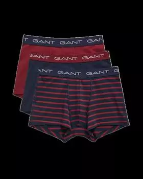 Комплект из 3 плавок в полоску GANT, темно-синий