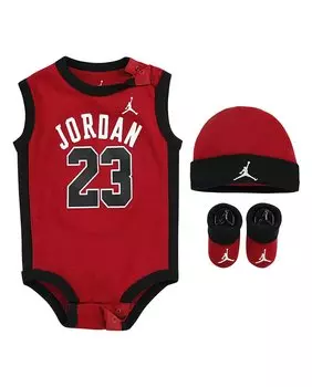 Комплект из 3 предметов для мальчика "Красный" Jordan, красный