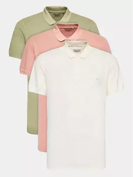 Комплект из 3 рубашек поло стандартного кроя Blend, мультиколор