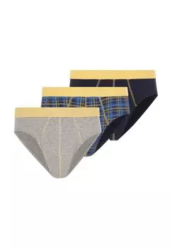 Комплект из 3 спортивных трусов LORD CAILLE Charles Colby, темно-синий