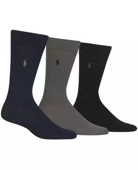 Комплект из 3 супермягких классических мужских носков Polo Ralph Lauren