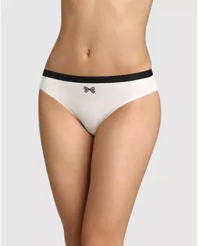 Комплект из 3 трусиков из эластичного хлопка с принтом Dim, мультиколор