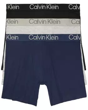 Комплект из 3 трусов-боксеров Calvin Klein, черный