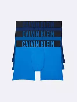 Комплект из 3 трусов-боксеров Intense Power Micro Calvin Klein, синий