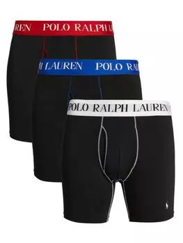 Комплект из 3 трусов-боксеров с логотипом Polo Ralph Lauren, цвет Polo Black