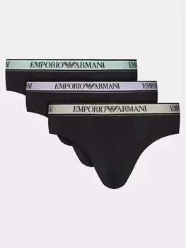 Комплект из 3 трусов Emporio Armani Underwear, черный