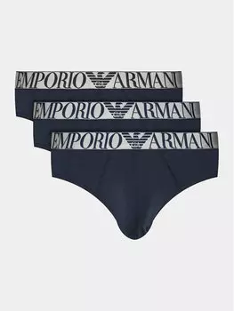 Комплект из 3 трусов Emporio Armani Underwear, синий
