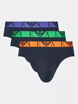 Комплект из 3 трусов Emporio Armani Underwear, синий