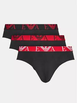 Комплект из 3 трусов Emporio Armani Underwear, черный