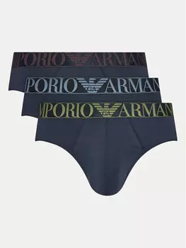 Комплект из 3 трусов Emporio Armani Underwear, синий