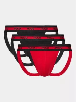 Комплект из 3 трусов Hugo, красный