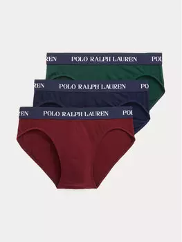 Комплект из 3 трусов Polo Ralph Lauren, мультиколор
