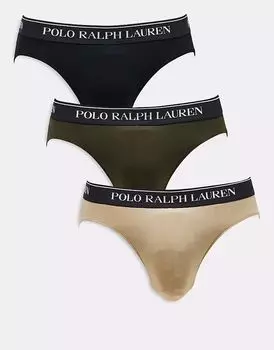 Комплект из 3 трусов Polo Ralph Lauren разных цветов