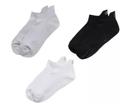 Комплект из 3 женских носков Calia с техническими вкладками Gripper, мультиколор