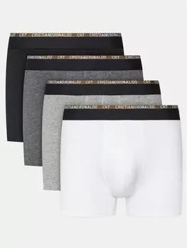 Комплект из 4 боксеров Cristiano Ronaldo Cr7, мультиколор