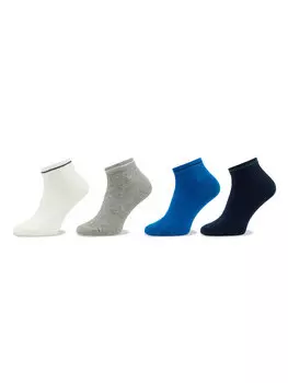 Комплект из 4 низких детских носков United Colors Of Benetton, мультиколор