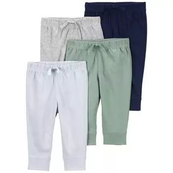 Комплект из 4 штанов без застежек Baby Carter's Carter's
