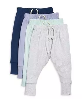 Комплект из 4 спортивных штанов для девочек — для малышей Honest Baby, цвет Multi