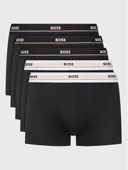 Комплект из 5 боксеров Boss, черный
