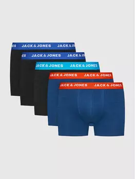 Комплект из 5 боксеров Jack&Jones, мультиколор