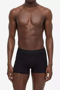 Комплект из 5 коротких плавок xtra life H&M, черный
