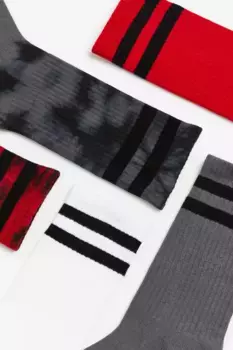 Комплект из 5 пар носков H&M, красный
