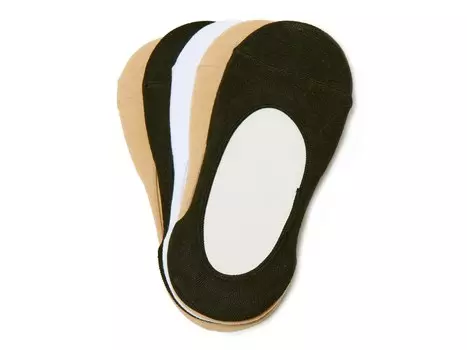 Комплект из 5 пар носков Keds Extra Low Cut, черный/белый/бежевый