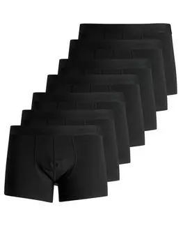 Комплект из 7 боксеров Jack&Jones, черный
